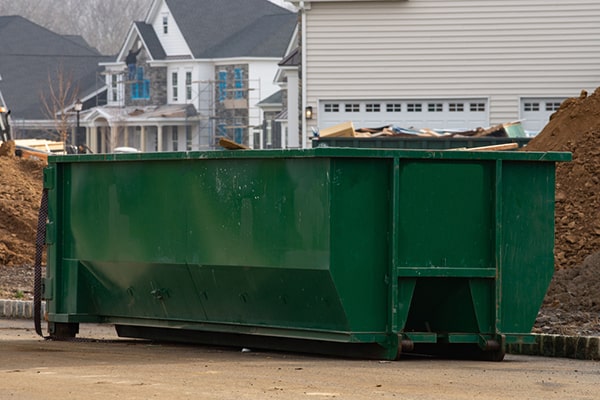 construction debris can be mixed in the construction dumpsters, making cleanup easier for you